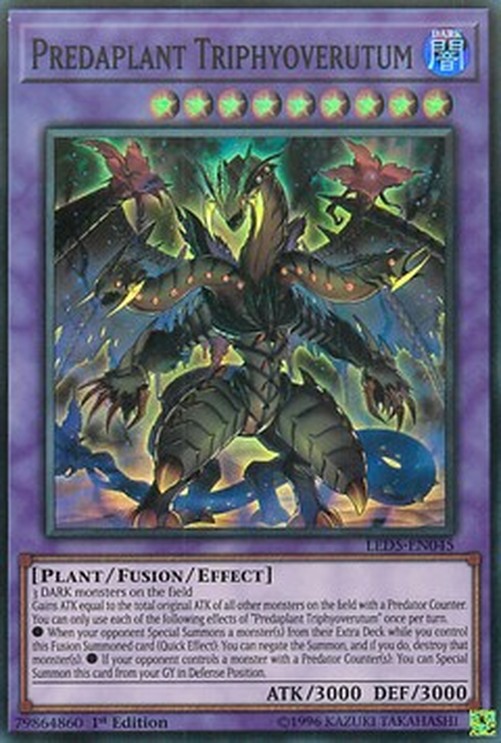 Yu-Gi-Oh! LED5 Predaplant Triphyoverutum