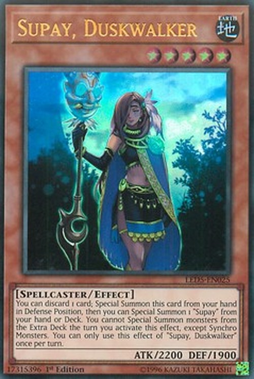 Yu-Gi-Oh! LED5 Supay, Duskwalker