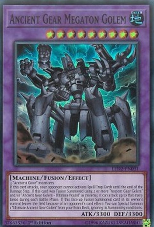 Yu-Gi-Oh! LED2 Ancient Gear Megaton Golem