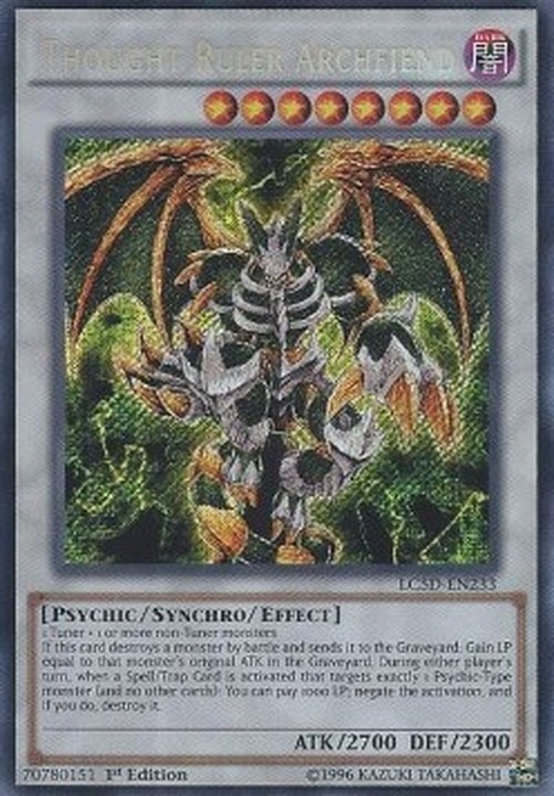 Yu-Gi-Oh! LC5D Thought Ruler Archfiend