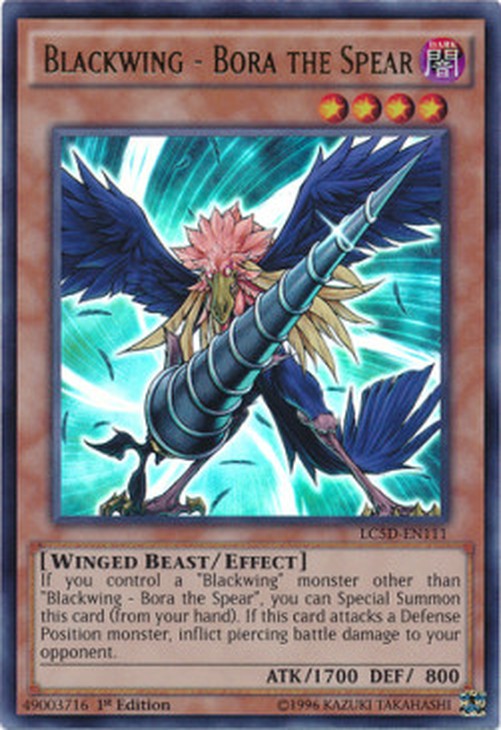 Yu-Gi-Oh! LC5D Blackwing - Bora the Spear