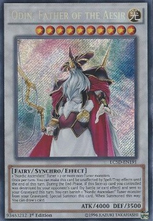 Yu-Gi-Oh! LC5D Odin, Father of the Aesir
