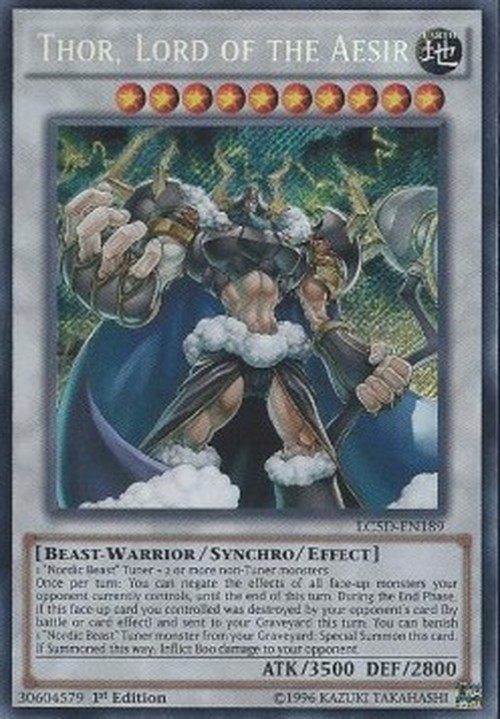 Yu-Gi-Oh! LC5D Thor, Lord of the Aesir