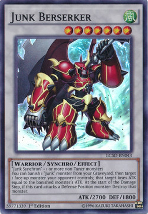 Yu-Gi-Oh! LC5D Junk Berserker
