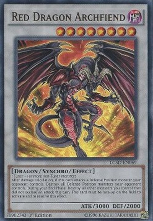 Yu-Gi-Oh! LC5D Red Dragon Archfiend (V.2 - Ultra Rare)