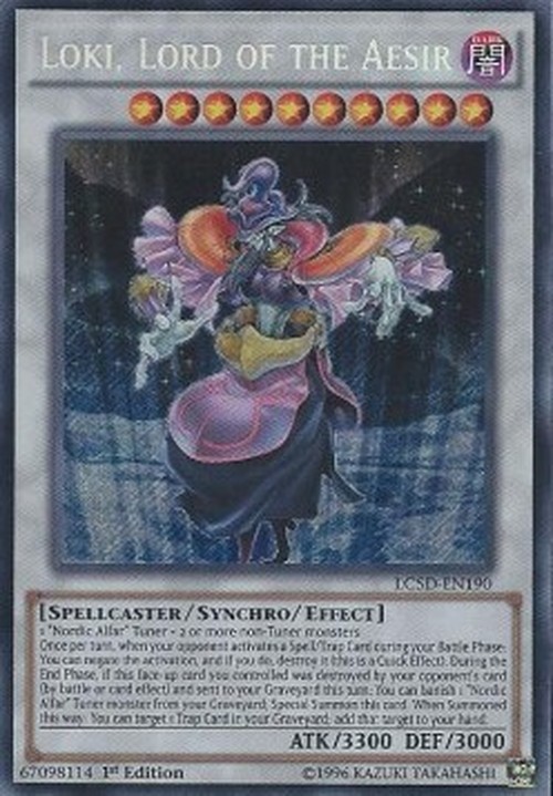 Yu-Gi-Oh! LC5D Loki, Lord of the Aesir