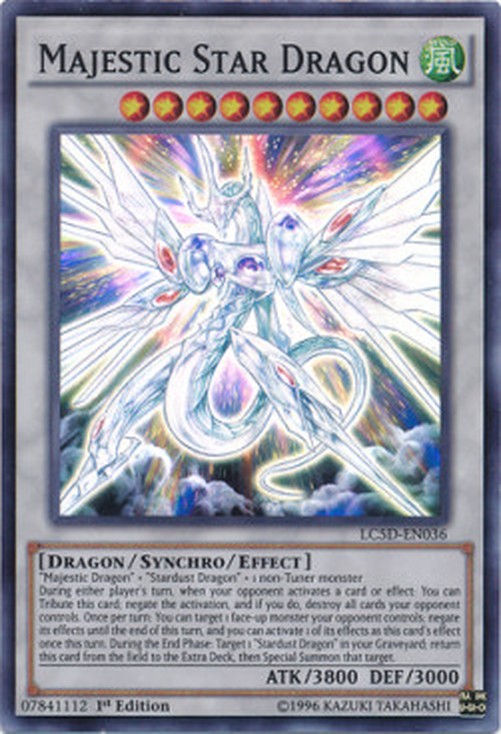 Yu-Gi-Oh! LC5D Majestic Star Dragon