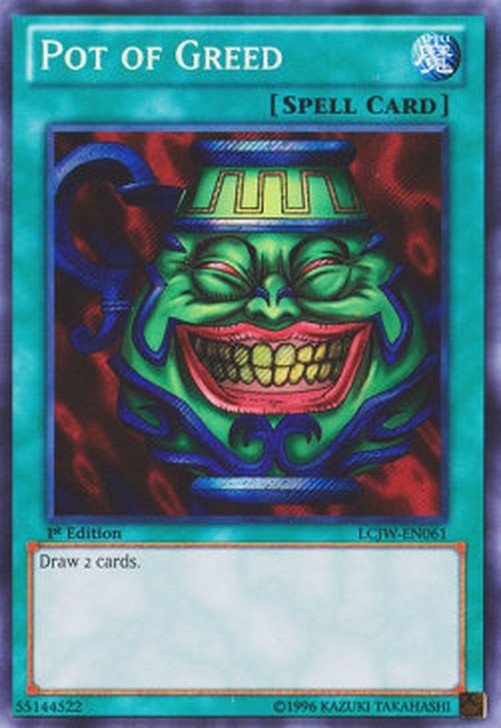 Yu-Gi-Oh! LCJW Pot of Greed