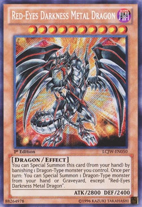 Yu-Gi-Oh! LCJW Red-Eyes Darkness Metal Dragon