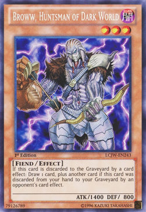 Yu-Gi-Oh! LCJW Broww, Huntsman of Dark World