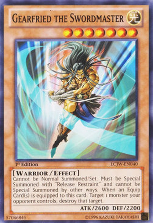 Yu-Gi-Oh! LCJW Gearfried the Swordmaster