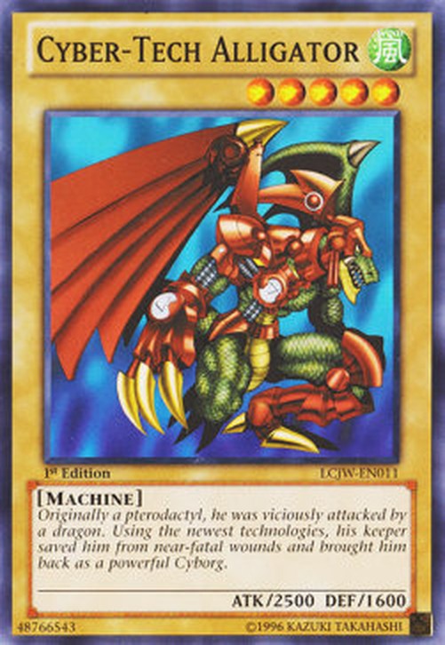 Yu-Gi-Oh! LCJW Cyber-Tech Alligator