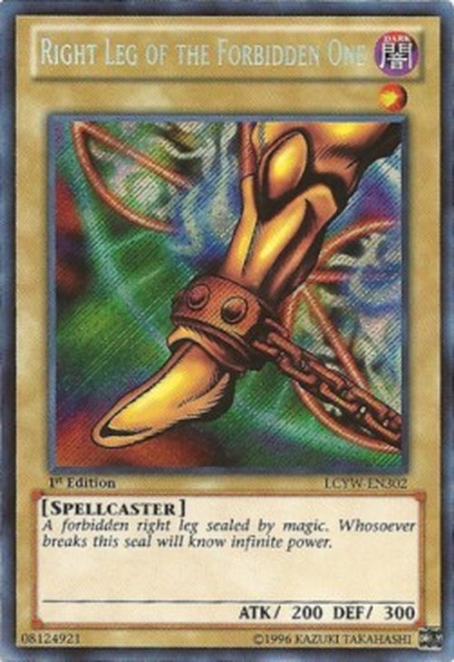 Yu-Gi-Oh! LCYW Right Leg of the Forbidden One