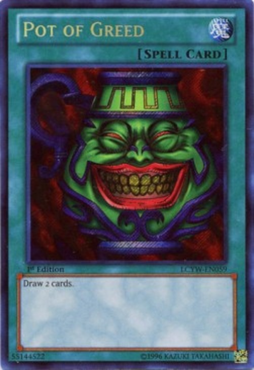 Yu-Gi-Oh! LCYW Pot of Greed
