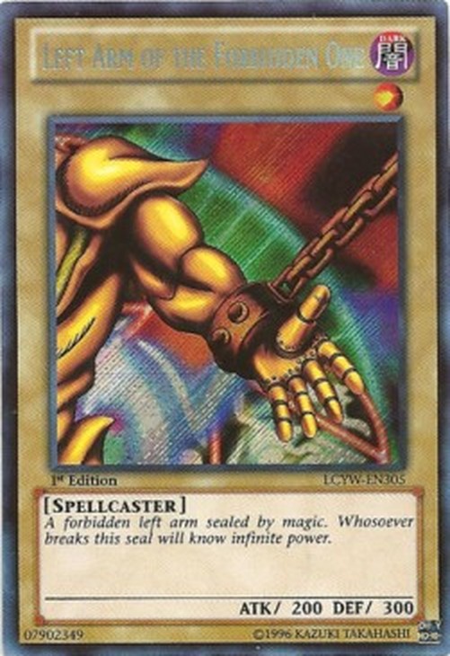 Yu-Gi-Oh! LCYW Left Arm of the Forbidden One