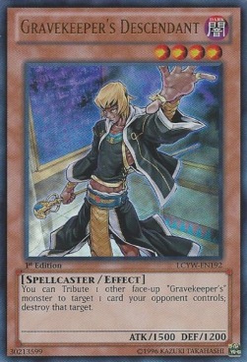 Yu-Gi-Oh! LCYW Gravekeeper's Descendant