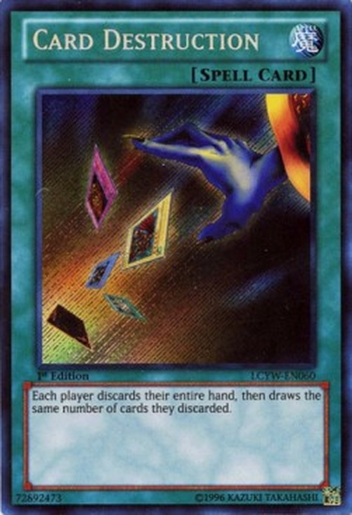 Yu-Gi-Oh! LCYW Card Destruction