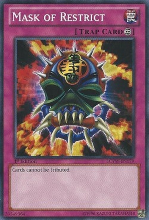 Yu-Gi-Oh! LCYW Mask of Restrict