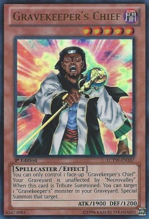 Yu-Gi-Oh! LCYW Gravekeeper's Chief