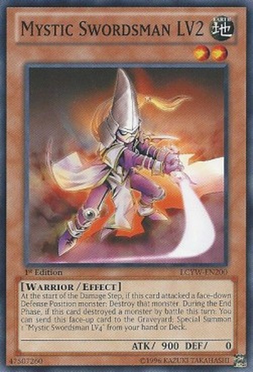 Yu-Gi-Oh! LCYW Mystic Swordsman LV2