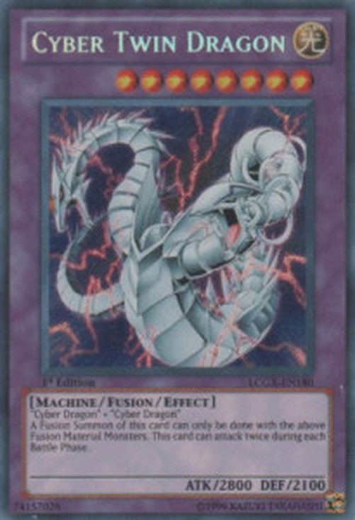Yu-Gi-Oh! LCGX Cyber Twin Dragon