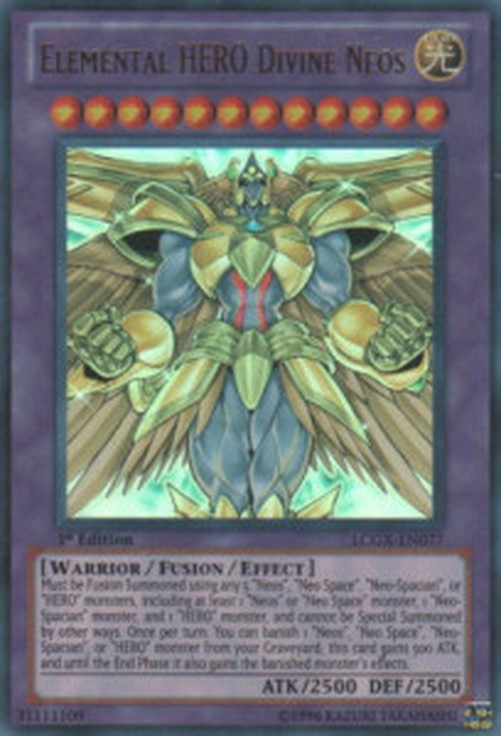 Yu-Gi-Oh! LCGX Elemental HERO Divine Neos