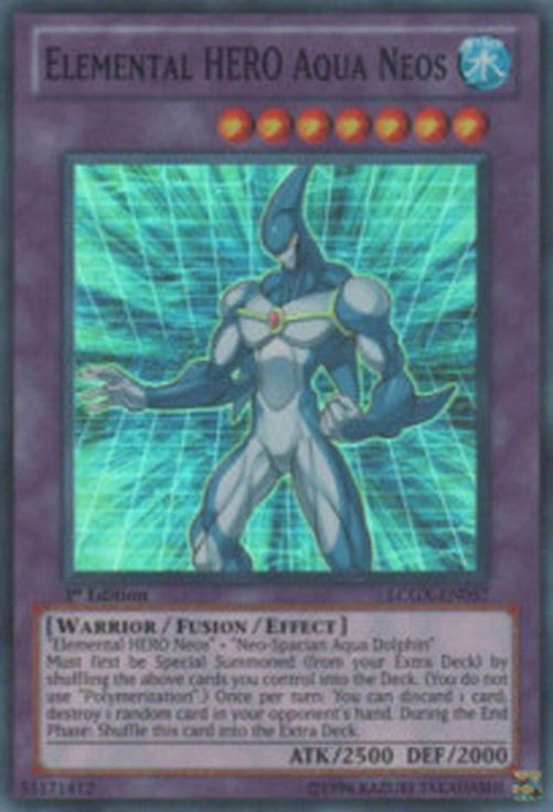 Yu-Gi-Oh! LCGX Elemental HERO Aqua Neos