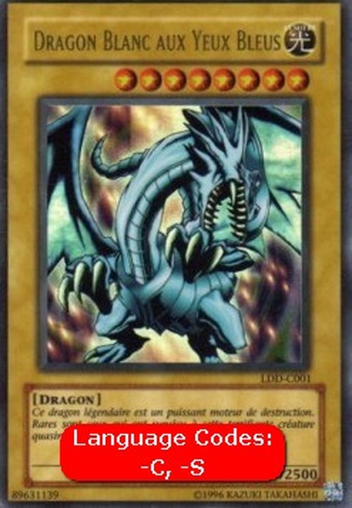 Yu-Gi-Oh! LDD Blue-Eyes White Dragon (V.2 - Ultra Rare)
