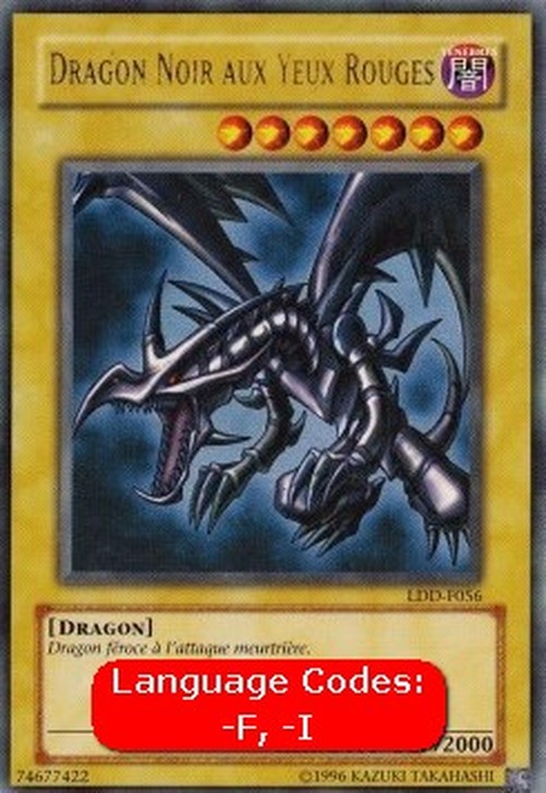 Yu-Gi-Oh! LDD Red-Eyes Black Dragon (V.1 - Ultra Rare)