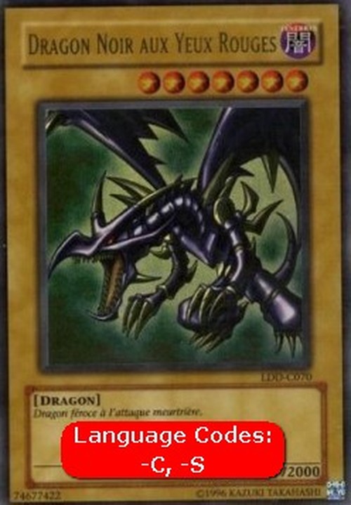 Yu-Gi-Oh! LDD Red-Eyes Black Dragon (V.2 - Ultra Rare)