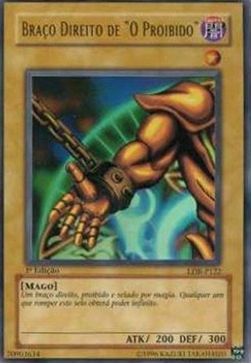 Yu-Gi-Oh! LDB Right Arm of the Forbidden One