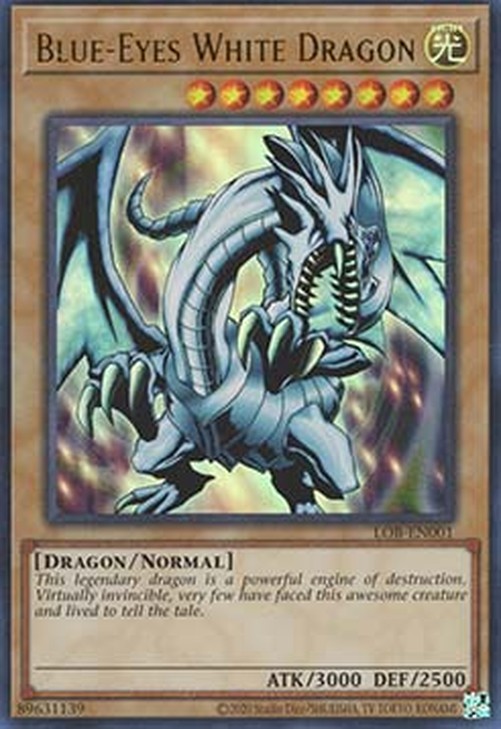 Yu-Gi-Oh! LOB-25TH Blue-Eyes White Dragon