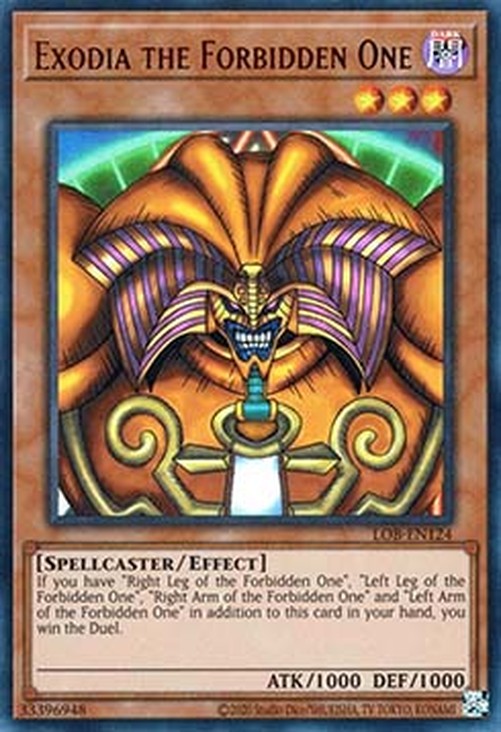 Yu-Gi-Oh! LOB-25TH Exodia the Forbidden One