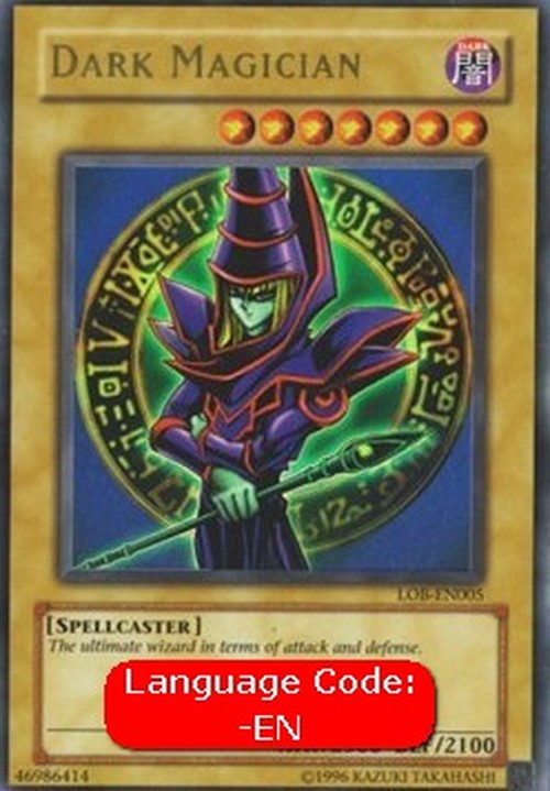 Yu-Gi-Oh! LOB Dark Magician (V.4 - Ultra Rare)
