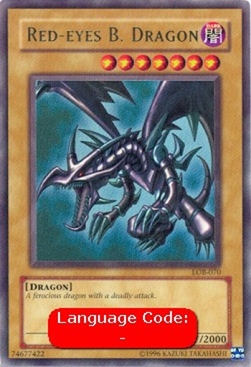 Yu-Gi-Oh! LOB Red-Eyes Black Dragon (V.2 - Ultra Rare)