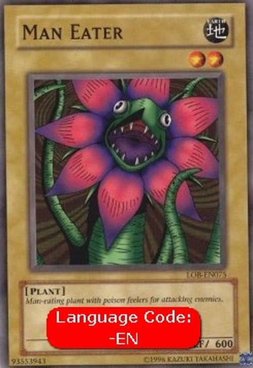 Yu-Gi-Oh! LOB Man Eater (V.4 - Common)