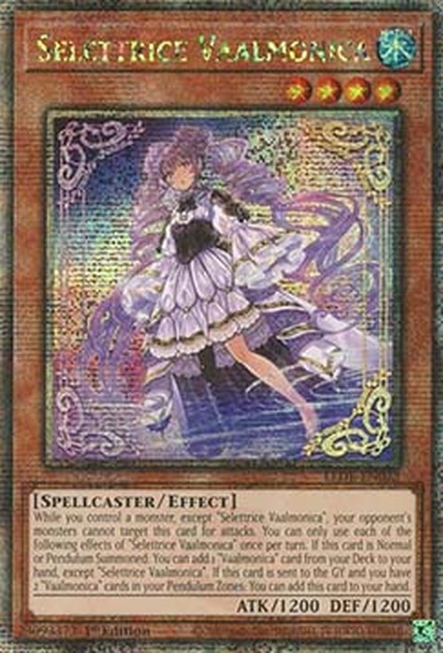 Yu-Gi-Oh! LEDE Selettrice Vaalmonica (V.2 - Quarter Century Secret Rare)
