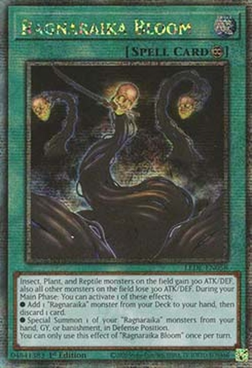 Yu-Gi-Oh! LEDE Ragnaraika Bloom (V.2 - Quarter Century Secret Rare)