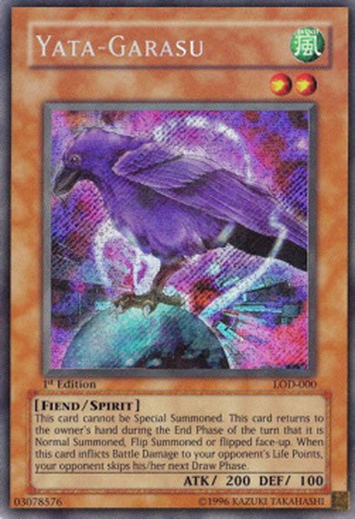 Yu-Gi-Oh! LOD Yata-Garasu (V.1 - Secret Rare)