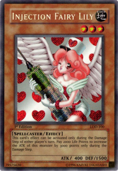 Yu-Gi-Oh! LOD Injection Fairy Lily (V.1 - Secret Rare)