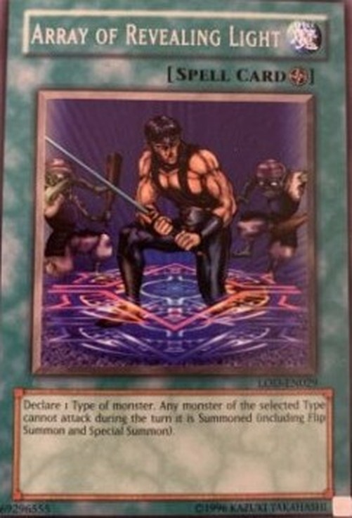 Yu-Gi-Oh! LOD Array of Revealing Light (V.2 - Rare)