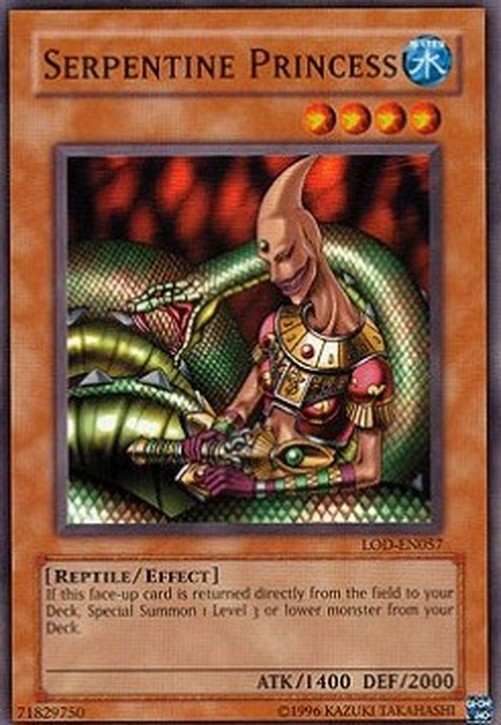 Yu-Gi-Oh! LOD Serpentine Princess (V.2 - Common)