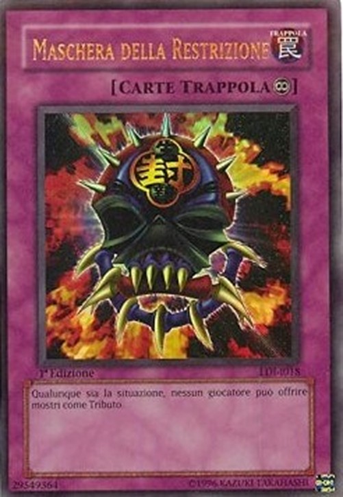 Yu-Gi-Oh! LDI Mask of Restrict