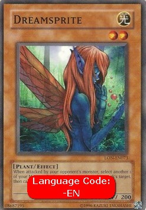 Yu-Gi-Oh! LON Dreamsprite (V.3 - Common)