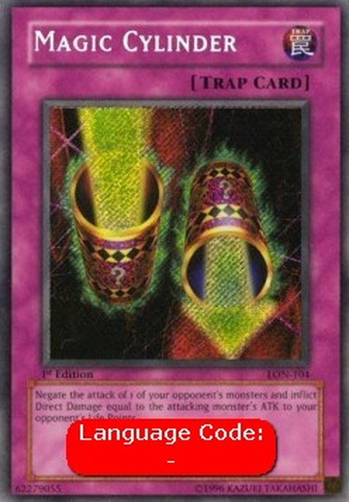 Yu-Gi-Oh! LON Magic Cylinder (V.2 - Secret Rare)