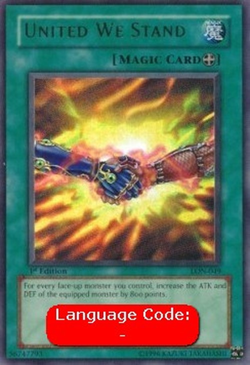 Yu-Gi-Oh! LON United We Stand (V.2 - Ultra Rare)