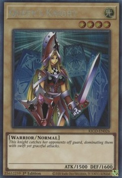 Yu-Gi-Oh! KICO Queen's Knight (V.2 - Collectors Rare)