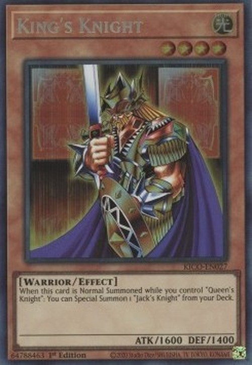 Yu-Gi-Oh! KICO King's Knight (V.2 - Collectors Rare)