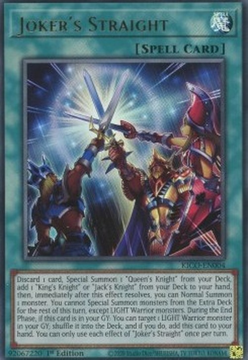 Yu-Gi-Oh! KICO Joker's Straight (V.1 - Ultra Rare)