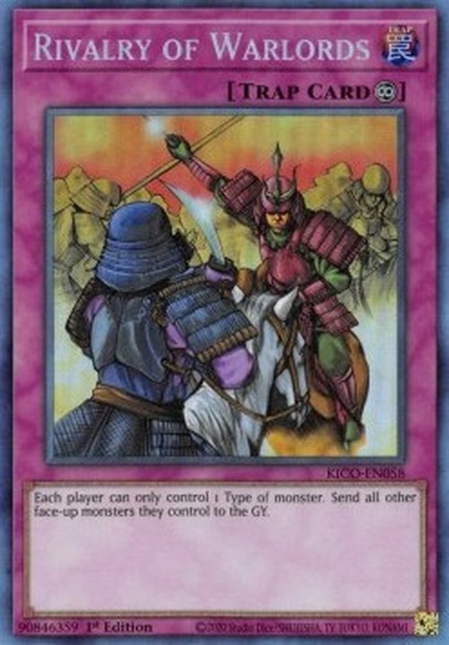 Yu-Gi-Oh! KICO Rivalry of Warlords (V.2 - Collectors Rare)